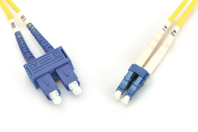 LWL Patchkabel OS2 DK-2932-02 LC-D/SC-D 09/125 Monomode Länge 2,0m