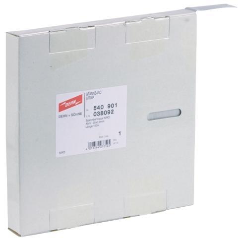DEHN Spannband 25x0,3mm 540901 100m lang ohne Spannkopf Niro