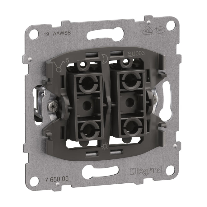 Legrand 765005 SEANO Einsatz Serienschalter 10AX Steckklemmen