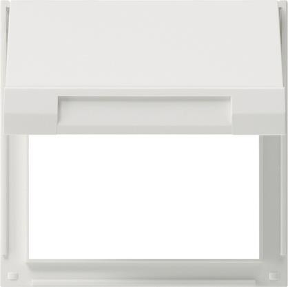 GIRA 065466 Adapterrahmen Klappdeckel TX_44 WG UP Reinweiß