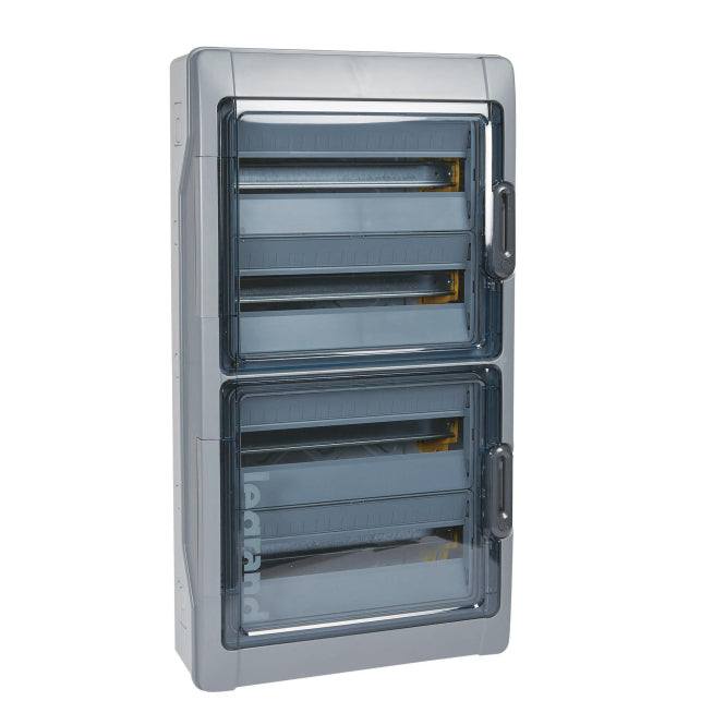 Legrand 601988 AP Feuchtraumverteiler Plexo³ IP65 IK09 4-reihig 72Module