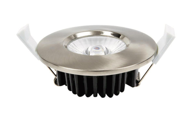 LEDxON Einbaustr. EDOS flat alu 7008105 6W 520lm 3000K DA68 ET30 IP44 dim Konv.