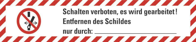 HEIN 39433 Wartungsaufkleber HEIN_39433 Schalten verb. ASR Folie