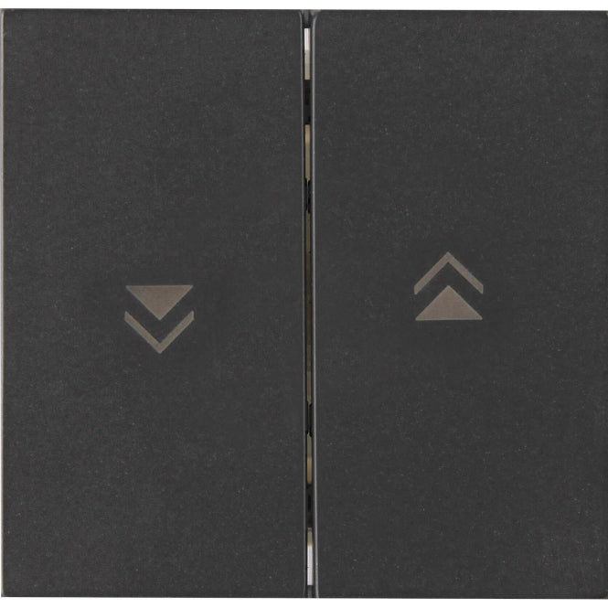 Kopp HK07-Flächendoppelwippe m 490359008 Pfeilsymbol Farbe:schwarz matt