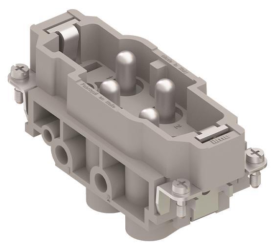 ILME Stifteinsatz Gr.77.27 4P+PE CXM 4/0 Silber Schraubanschluss 80A 690V