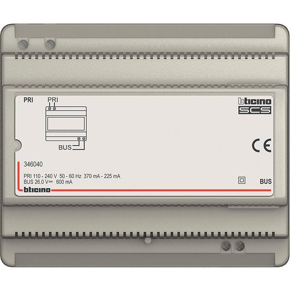 BTicino 346040 Spannungsversorgung f.2-Draht Audio-Sets