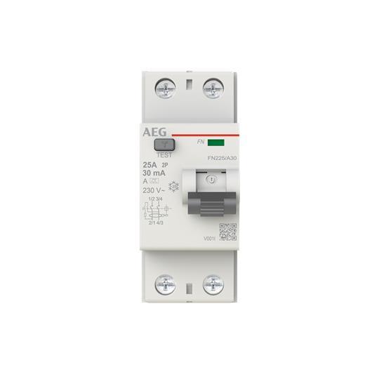 AEG FI-Schalter 2x25A/0,03 FN225/A30 2CSF702156R1250