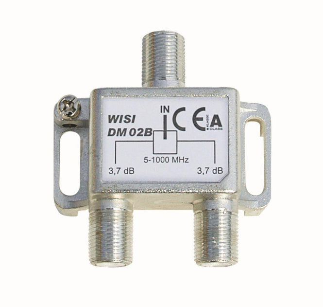 WISI Verteiler 2-fach DM02B 5-1000MHz 3,7dB