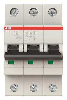 ABB Compact Automat S203-C16 3-polig 2CDS 253 001 R0164