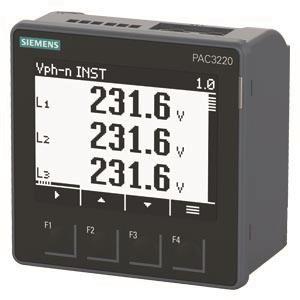 Siemens SENTRON, 7KM3220-0BA01-1DA0 Messgerät, 7KM PAC3220