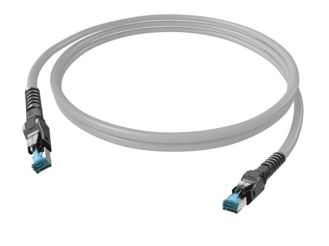 EasyLan VarioBoot CP1OAMSMS0010 Patchkabel Kat.6A (ISO/IEC) grau 1m