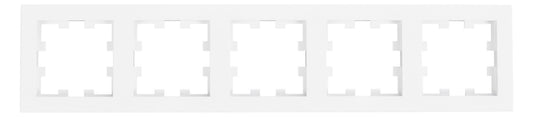 Panasonic Karre Plus 55                  Abdeckrahmen 5-fach          WDTF00052WH