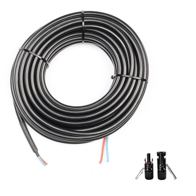 WATTSTUNDE® DAC 2.20 Anschlusskabel Solarmodul zu Laderegler 20 Meter 2x2,5mm² - Homeiq24