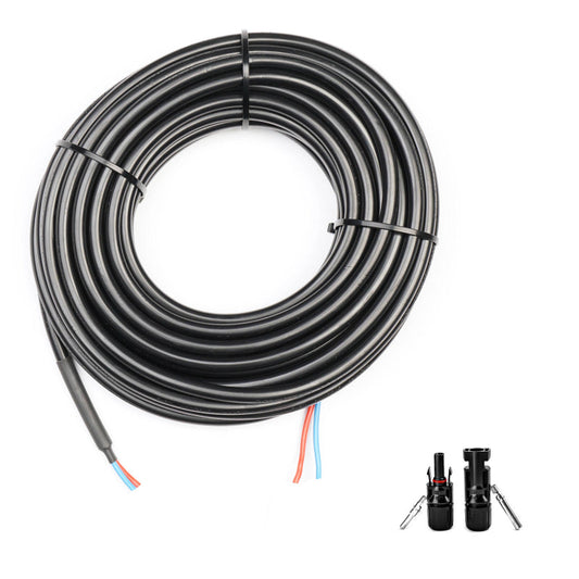 WATTSTUNDE® DAC 2.20 Anschlusskabel Solarmodul zu Laderegler 20 Meter 2x2,5mm² - Homeiq24