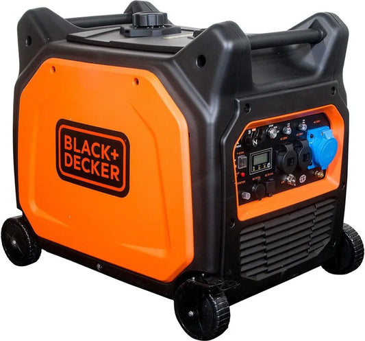 Black + Decker Inverter - 6500W Benzin - Stromaggregat