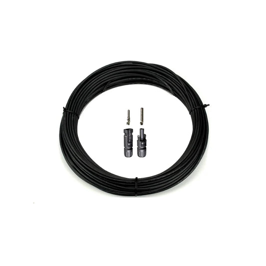 4mm² Solarkabel  (L) + MC4 Stecker Set lose (25 Meter) - Homeiq24
