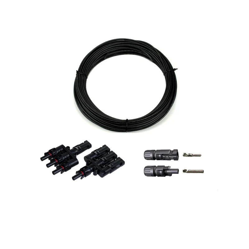 4mm² Anschluss Set III - 3 Module parallel (L) - Homeiq24