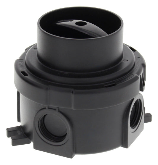 WISKA 2polig  COMBI 304 SWITCH RS/1-2 BK Ausschalter Thermo schwarz 10110647