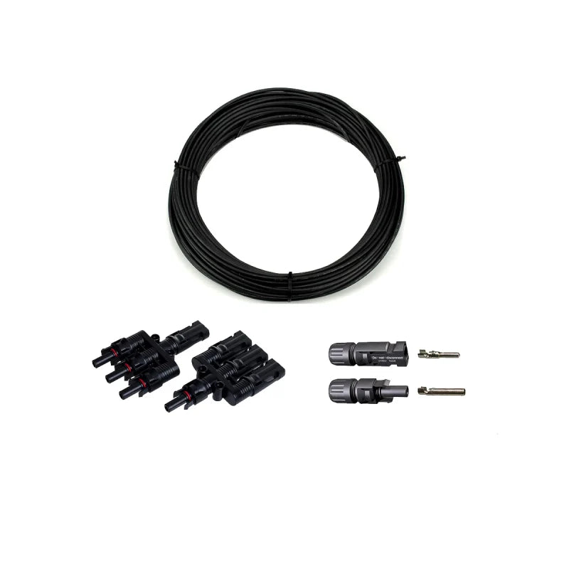 6mm² Anschluss Set III - 3 Module parallel 10 Meter (L) - Homeiq24