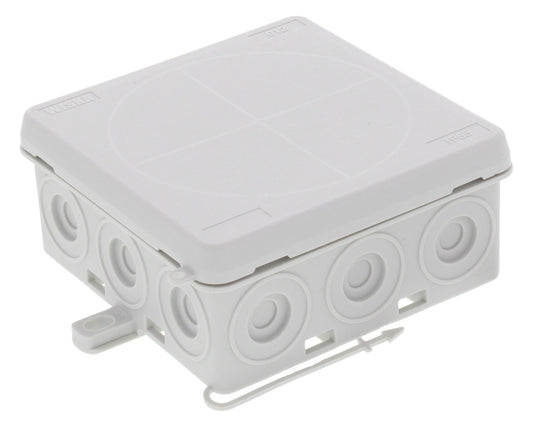 WISKA Abzweigkasten KA 012 LG            86x86x41mm IP 55 Unverlierbarer Deckel