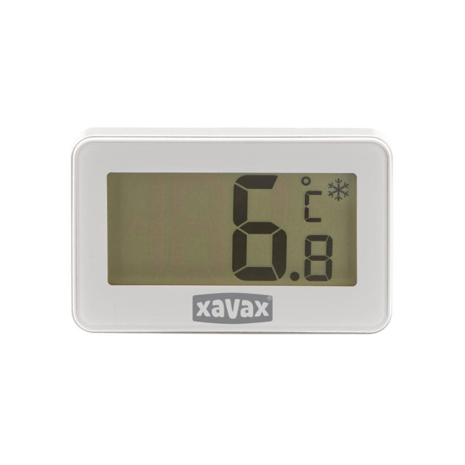 Xavax Thermometer digital weiß    185854     für Kühl-/Gefrierschrank+Kühltruhe