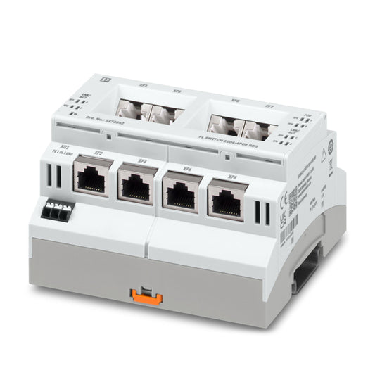 Phoenix 1473642  FL SWITCH 1104-4POE REG Industrial Ethernet Switch