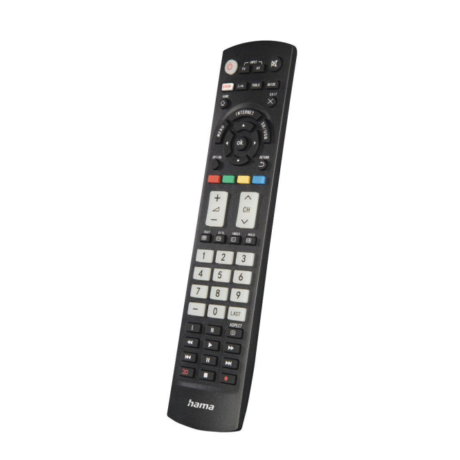 Hama TV-Ersatzfernbedienung       221064 Panasonic-Layout/-Codes,leucht. Tasten