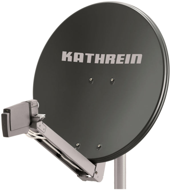 KATH Offset-Parabol-Spiegel     CAS 80gr     75cm Alu-Reflektor graphit