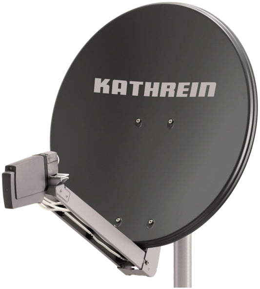 KATH Offset-Parabol-Spiegel     CAS 80gr     75cm Alu-Reflektor graphit