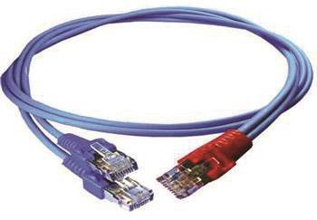 HW Y-Kabel1 LAN/LAN Bl/Bl 0,5m             HCAHNG-B2103-A005