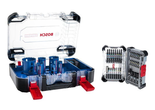 Bosch 9tlg. Expert Lochsägen-Set         + PRO Impact Schrauberbit Set, 36-tlg.
