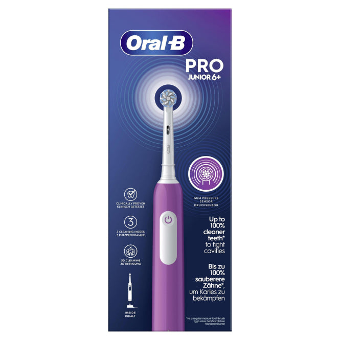 Braun Oral-B Junior Zahnbürste           Base Purple             742891