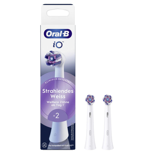 Braun Oral-B IO 2er Ersatzbürste         Radiant White             373210