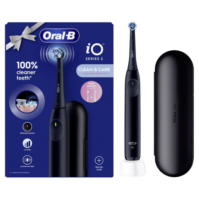 Braun Oral-B iO Series 2 Zahnbürste      Limited Edition Night Black  610834