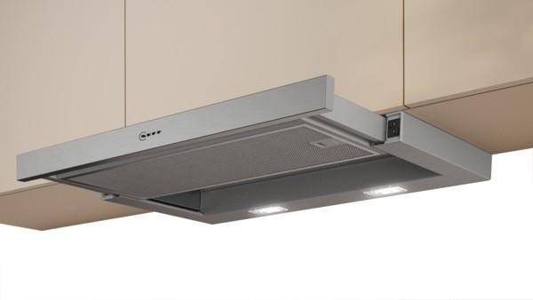 Neff D46BR22X2 si Flachschirmhaube       C 60cm 3Stufen LED 2x1,5W 394m³/h