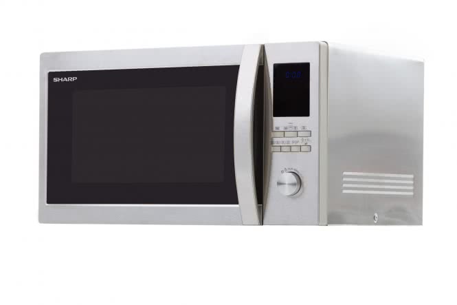 Sharp R 982 STWE Ed Mikrowelle           1000W 42L 5St.Grill1300W Heißl.2700W 10P