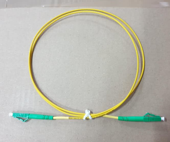 LWL Simplexpatchkabel E9/125 G657.A2     LC/APC-LC/APC 10,0m 2,8mm gelb