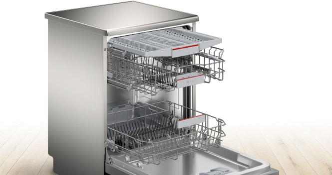 Bosch SMS4EVI08E si Geschirrspüler       B 60cm 44dB 9L Polynox VarioSchublade