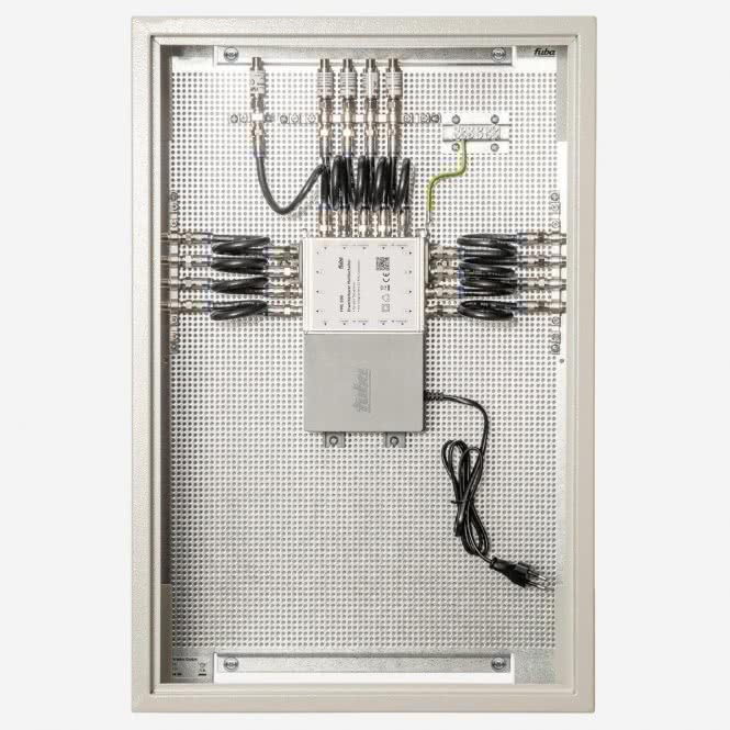 Fuba FMP 508 SL Multischalter-Paneel im  Gehäuse,1 Sat.,f.8TN,kompl.vormontiert