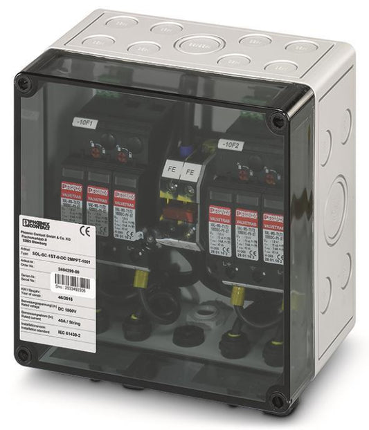 Phoenix       SOL-SC-1ST-0-DC-2MPPT-1001 2404299 Schaltgerätekombination lo1,95A