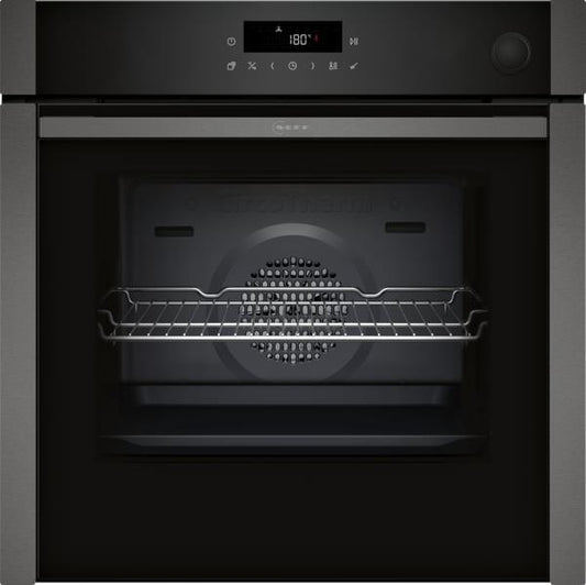 NEFF B6AVJ7AG3 gr EB-Backofen            A+ 71L 8Heizarten Hide AirFry Dampf Pyro