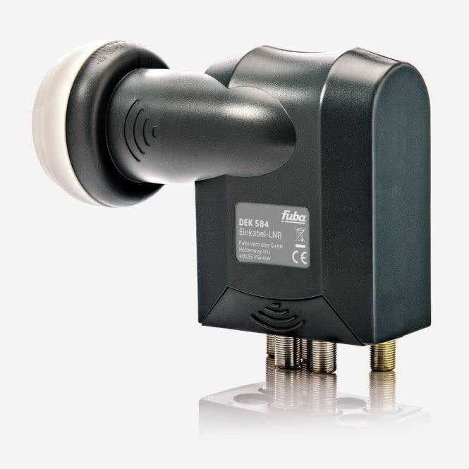 Fuba DEK 584 Einkabel-LNB                    4xSAT out,bis zu 8TN an einem Kabel