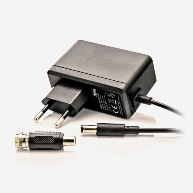Fuba OKN 212 Steckernetzteil universell  12V/1600mA,inkl.F-Adapter,für FMKxxxx