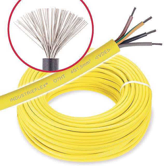 ELS Industrieflex 2x1,0 3m    210M3 SL07 Geräteanschlussleitung mit Konturenst.