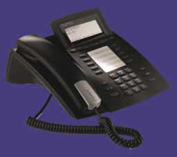 AGFEO Telefon Display bel., ST42 schwarz      für Headset m.DHSG S0/Up0  6101121