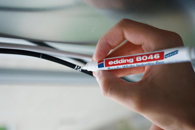 edding 8046 Ready white        4-8046049 industry pen permanent 4-8046049