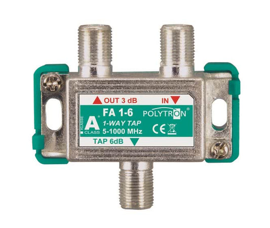 POLY F-Abzweiger 5-1000MHz       FA 1- 6     1-fach 6dB 3221900