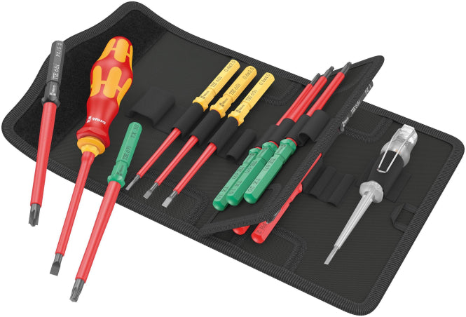 Wera Kraftform Kompakt VDE Universal         Tool Finder, 16 tlg. 05006607001 SB