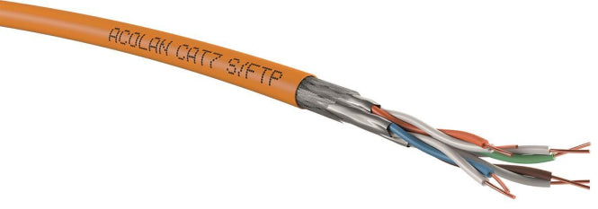 Sortiment ACOME ACOLAN 1000 SF-S Cat. 7  2xSimplex 500m Tr.+1xFunkgong-SET