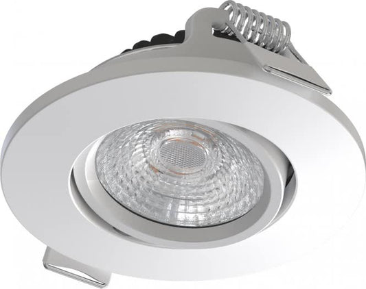 NORD LED-Einbaustrahler DA68 IP44 412500 6W 700lm DTW/3+4K schwenkb. mit Konv ws